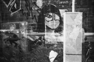 Amsterdam graffiti mujer