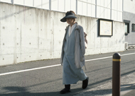 Osaka mujer caminando